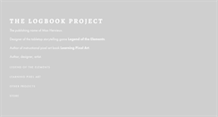 Desktop Screenshot of logbook-project.com